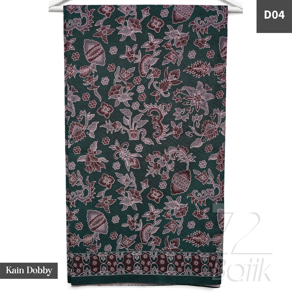 KAIN BATIK PREMIUM Dobby Motif Kembang Asri Warna Merah Abang Dolbi Dobi Doby 722875 Cap 72 Jarik Jarit Samping Kebat Panjang Batik Dobby Modern Premium Bahan Seragam Batik Pernikahan Kantor Keluarga Murah Kamen Jadi Batik Bali Lembaran