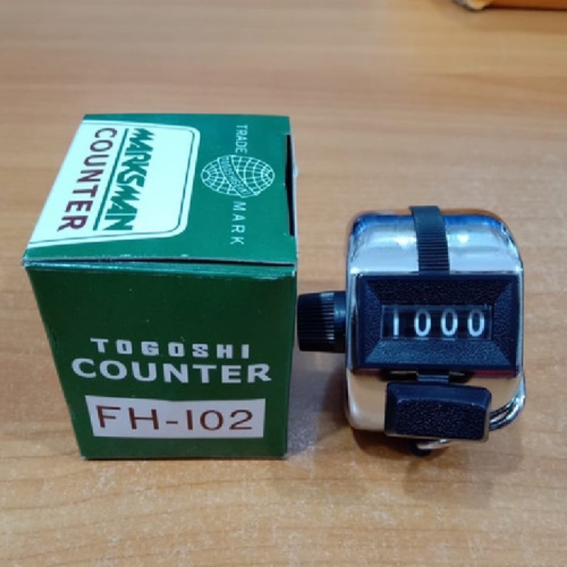 

Togoshi Hand Counter FH-102 Hand Counter Alat Hitung Tangan FH 102 Original 100%