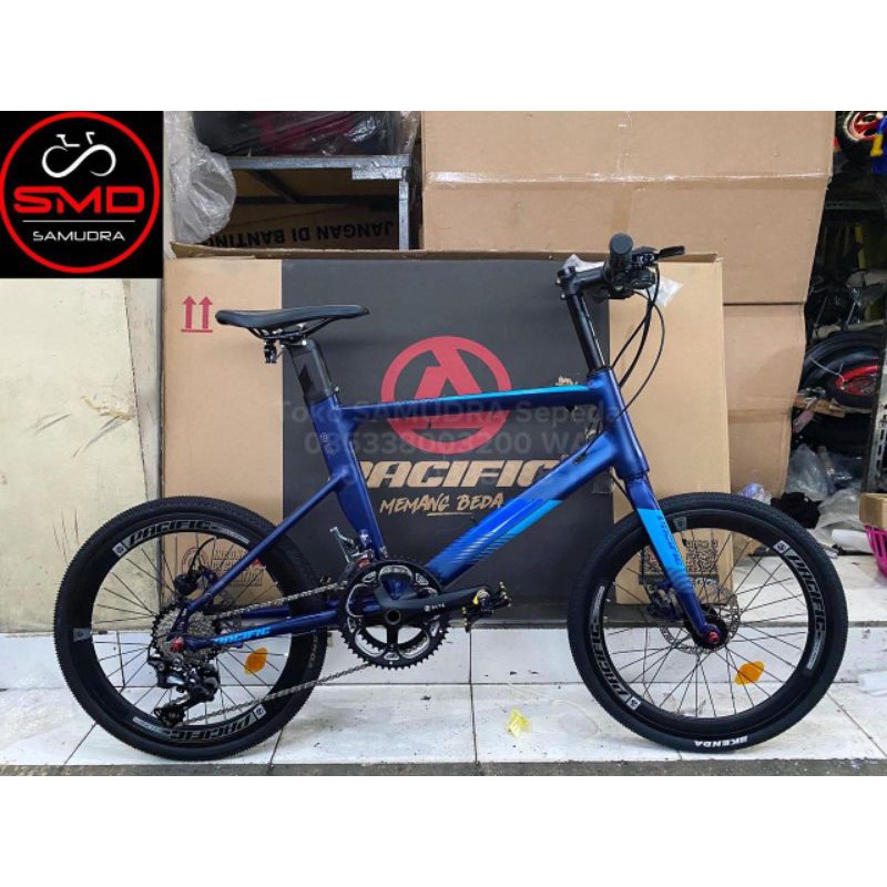 Sepeda Gunung MTB 20 Premium Pacific Mini Velo Clash 5.0 Shimano Deore Murah BDG
