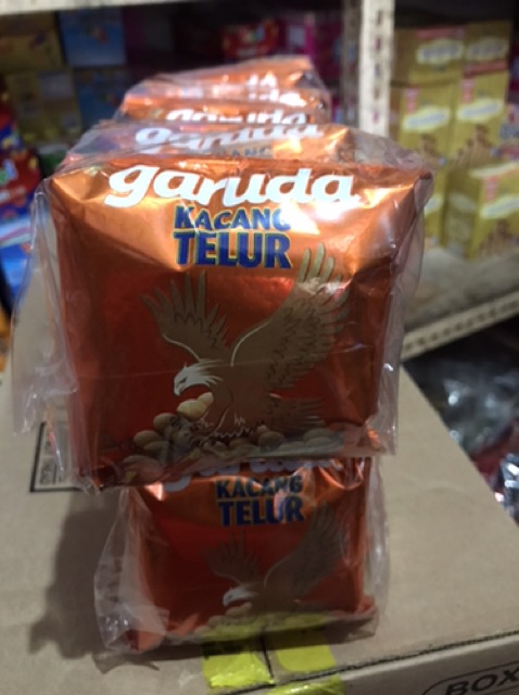 Garuda kacang telur 20 gram. 1 pack isi 10 sachet