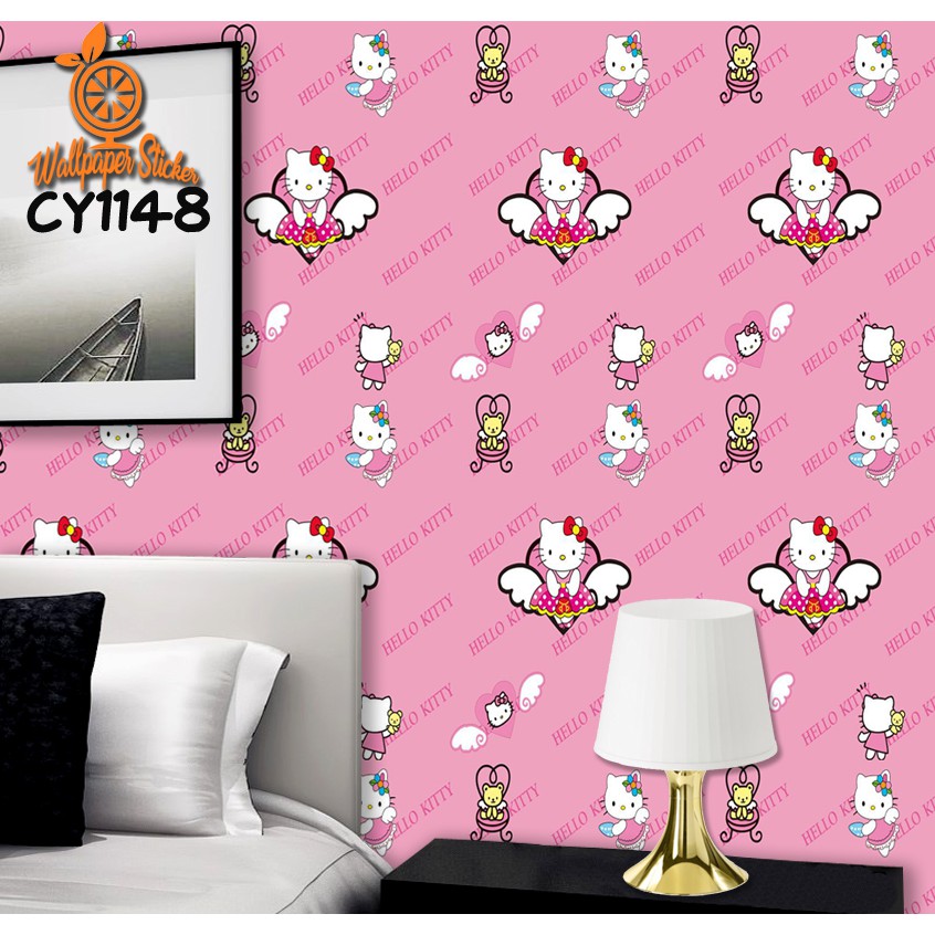 [BISA BAYAR DITEMPAT]  Wallpaper Dinding Sticker Premium Size 45cm x 10meter CY1148