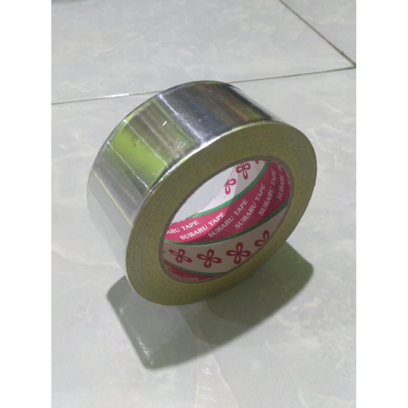 [COD] LAKBAN ALUMUNIUM ANTI BOCOR l Isolasi Waterproff Foil Tape Tahan Panas Tapeproof PROTECT TAPE