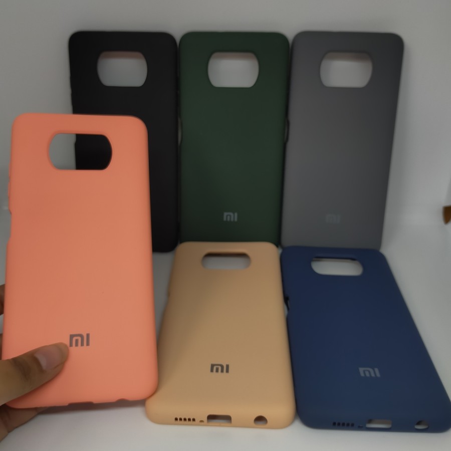 POCOPHONE X3 PRO POCO X3 PRO CASE SOFTCASE ORI LOGO RUBBER