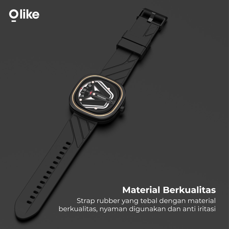 Olike OW-W5 Smartwatch ZETH W5 Blood Oxygen Monitor - Garansi Resmi