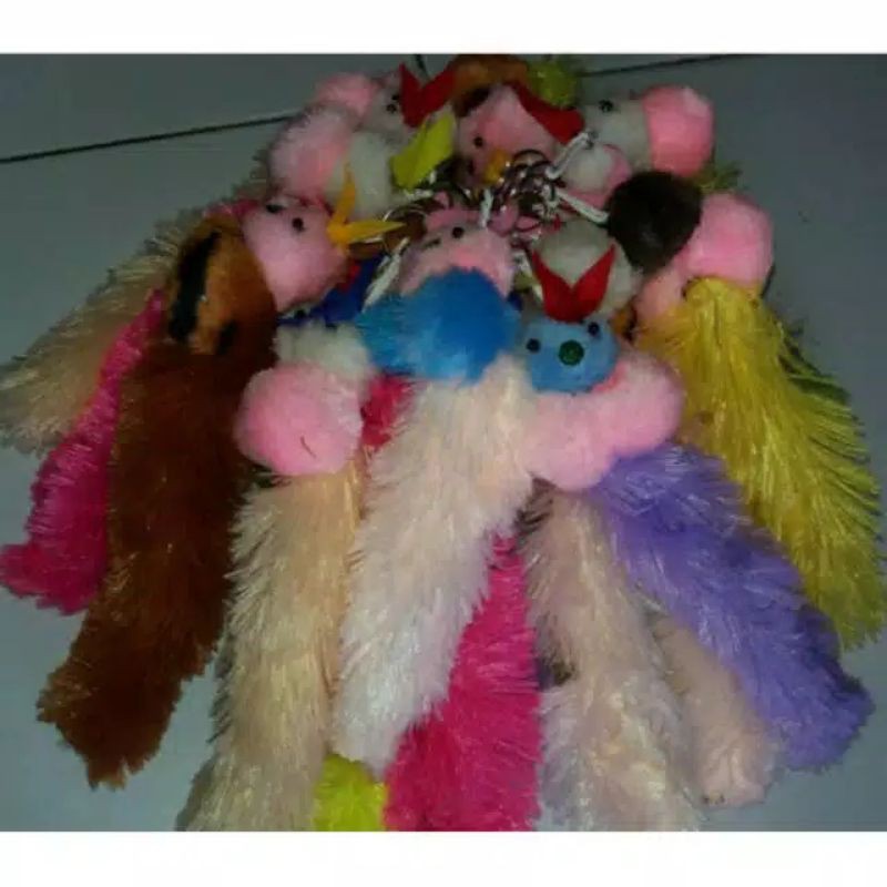 Boneka Gantungan kunci /souvenir pernikahan wortel(beli 10 gratis 2).