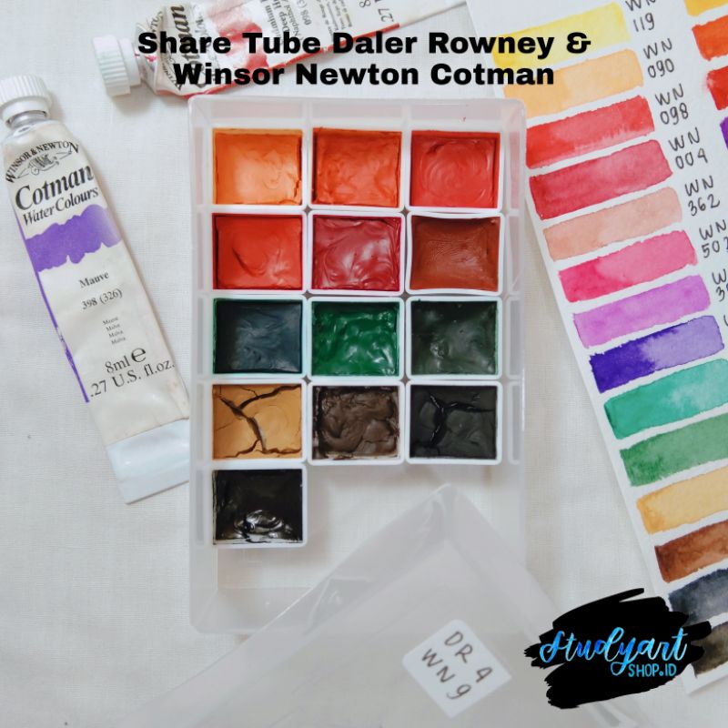 

SHARE TUBE Daler Rowney & Winsor Newton Cotman Watercolor Set 13