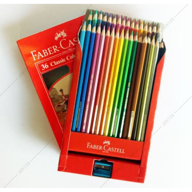 

PENSIL WARNA 36 FABER CASTELL CLASIC