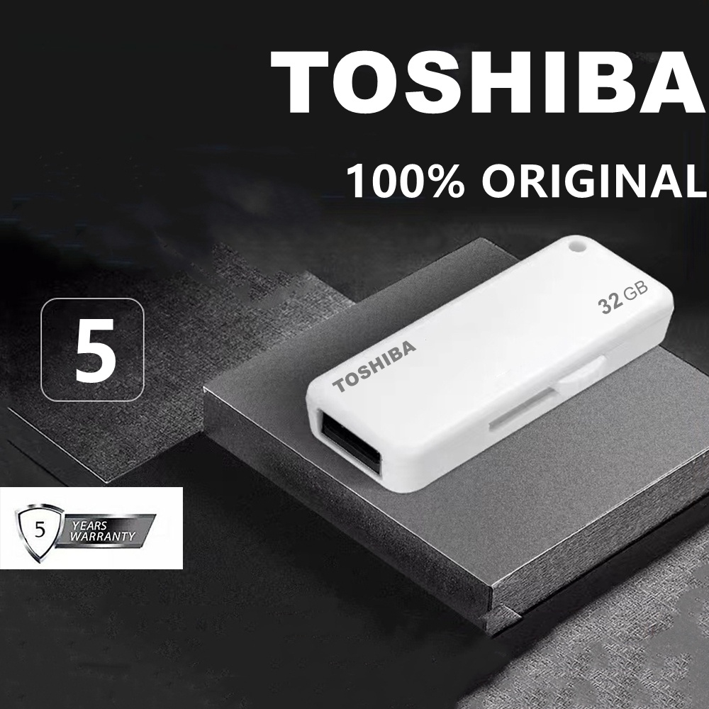 Toshiba Flashdisk  32GB/64GB/128GB Microvault High Speed USB 3.0 Flash Drive U203 Original Garansi Resmi Flashdisk TransMemory USB 2.0 Alsi