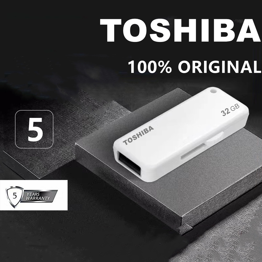 Toshiba TransMemory USB 2.0 U203 Toshiba Yamabiko Flashdisk U203 32GB/64GB/128GB KIOXIA Original Garansi Resmi Flashdisk  Alsi