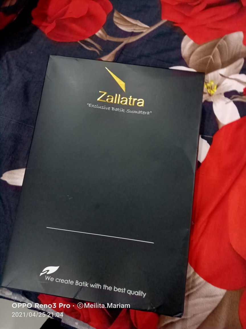 Gamis Batik Asli Cap - Zallatra Gm33