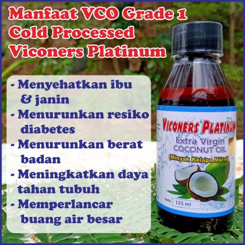 Vconers Platinum Budhi Nersalindo | Vco grade 1 |Vco Minyak Kelapa | Vco murni | Vco Termurah