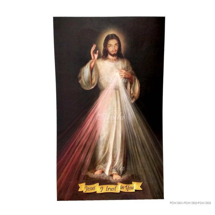 Poster Yesus Kerahiman Ilahi Toko Rohani