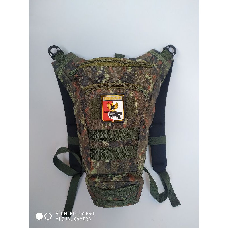 tas ransel sepedah army tactical free/bonus mblem