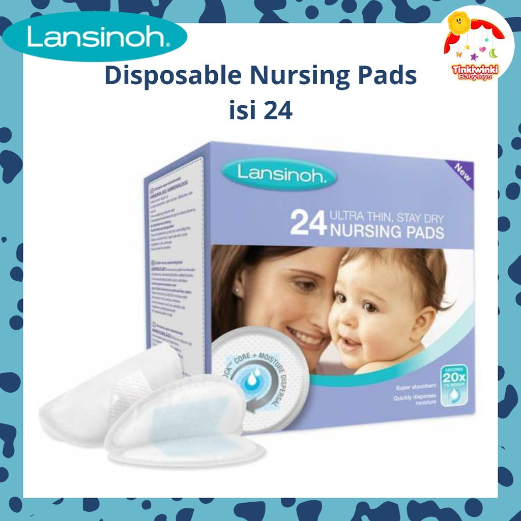 LANSINOH Disposable Nursing Pads isi 24