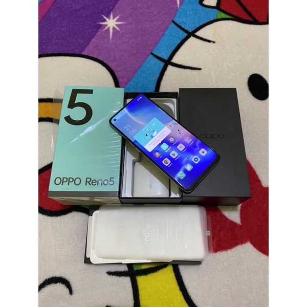 OPPO RENO 5 NFC RAM 8/128GB SECOND FULLSET