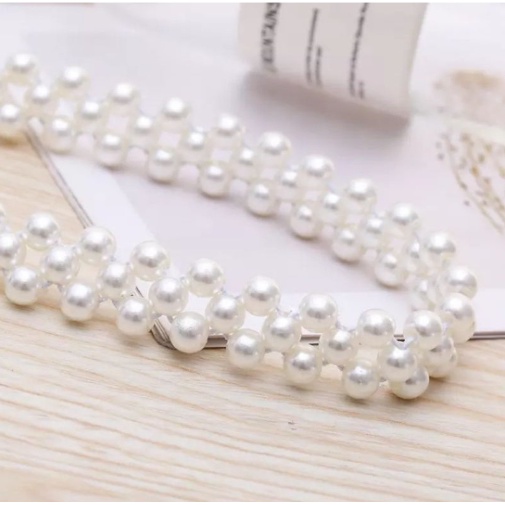 Ikat Pinggang Wanita MUTIARA Korea Fashion Style Women Gesper Cewe Elastis