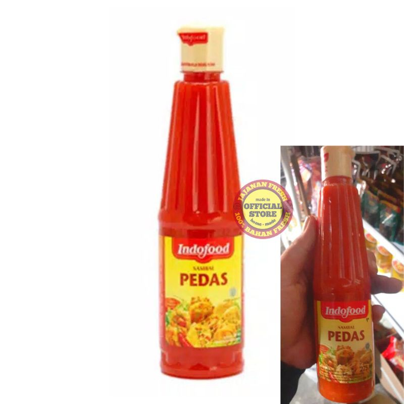 

Indofood Sambal Pedas Saos Sambal Untuk Berbagai Makanan dan Cemilan 275ml