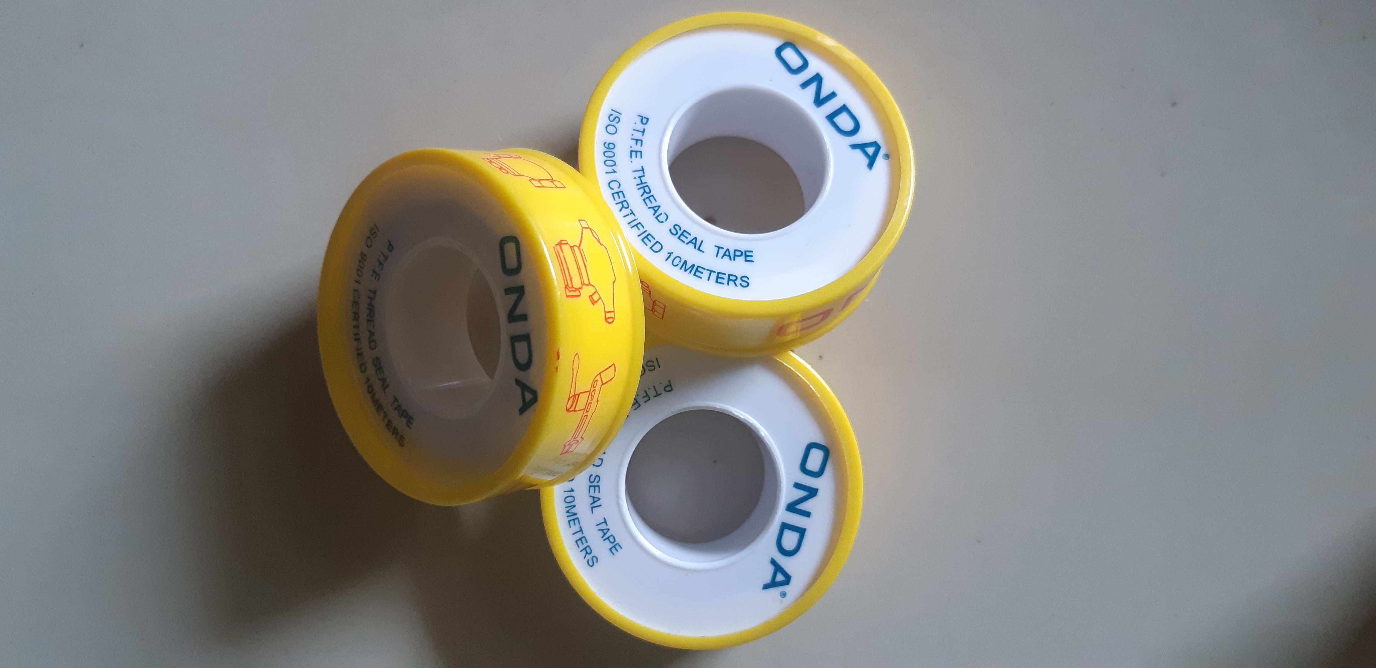 Seal Tape Sealtape / Seltip Draf Selotip Keran Air Onda 10 M Meter 10m