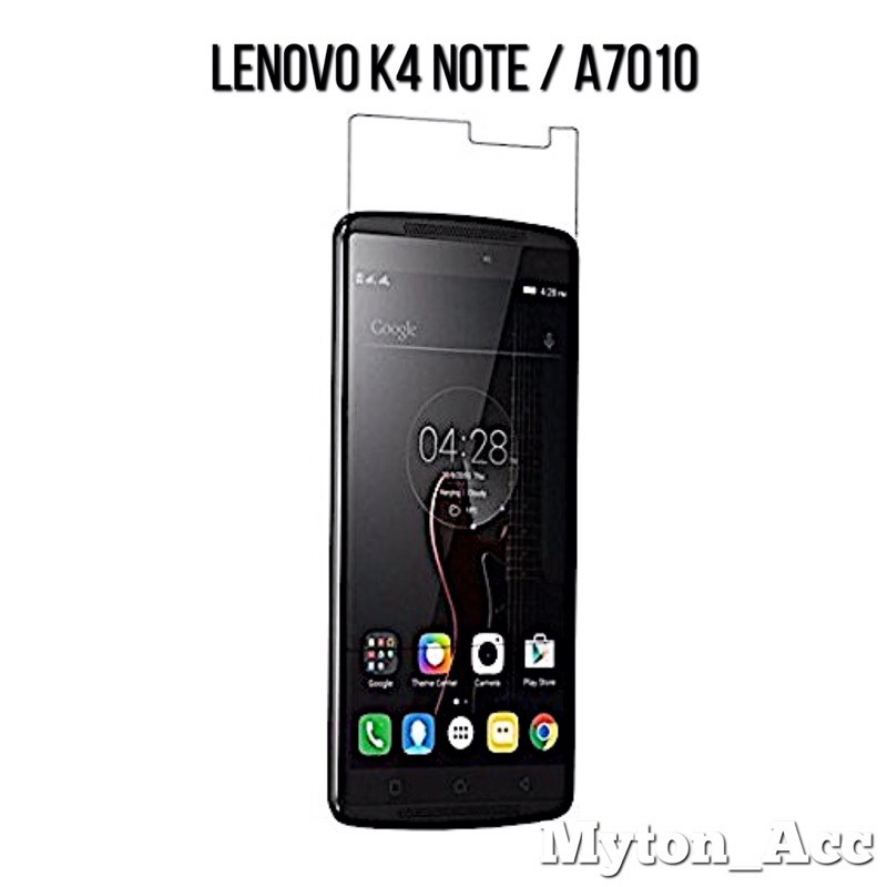 Clear Tempered Glass Lenovo K4 Note A7010 Vibe Anti Gores Kaca Screen Guard Layar Protect 9h Bening Shopee Indonesia