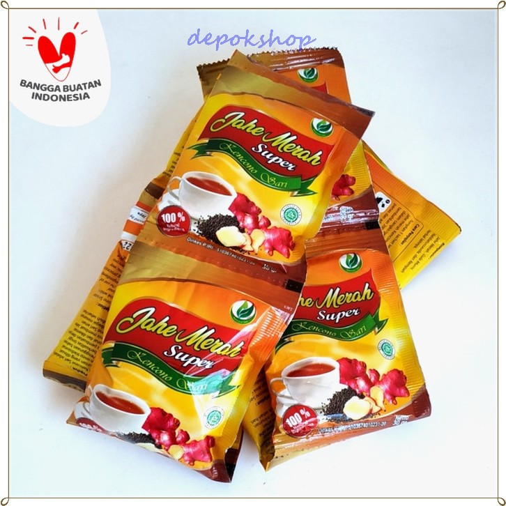 

JAHE MERAH SUPER KENCONO SARI KEMASAN SACHET - mj209