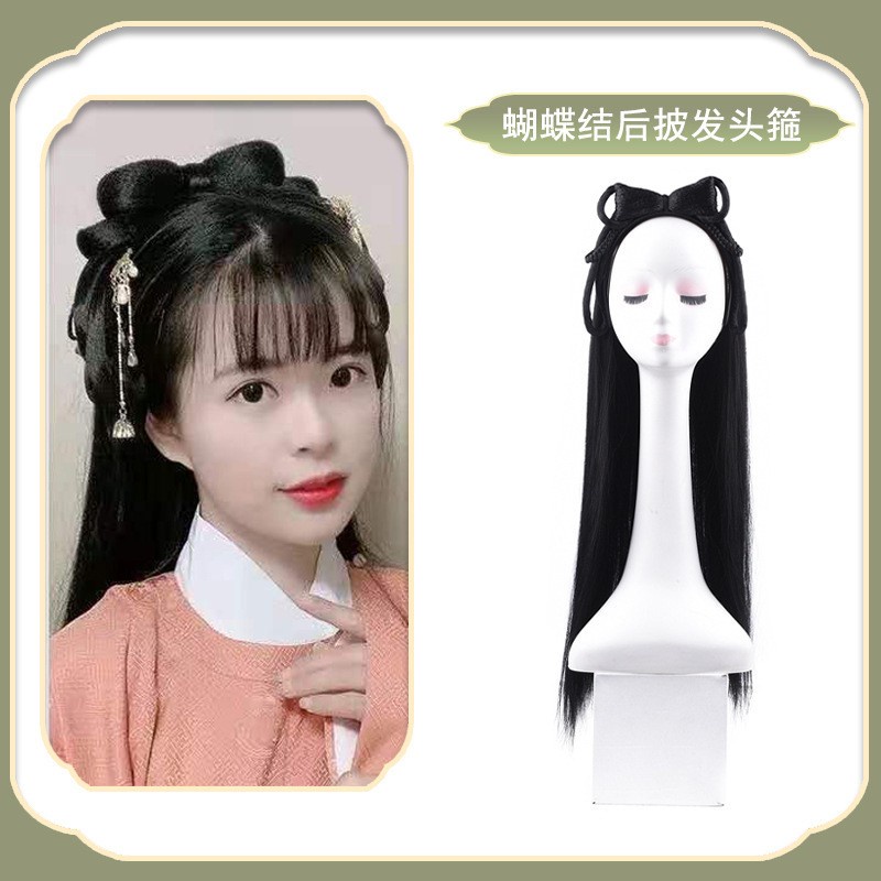 HWF wig rambut palsu pakaian tradisional