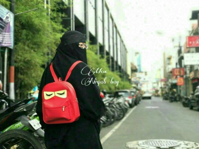 TAS NIQAB RANSEL LEGEND TAS MUSLIMAH TAS DAKWAH CADAR MURAH