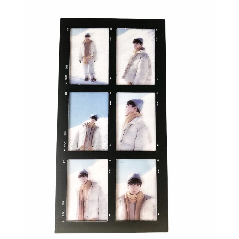 6 CUT FILM SUGA BTS WINTER PACKAGE 2021
