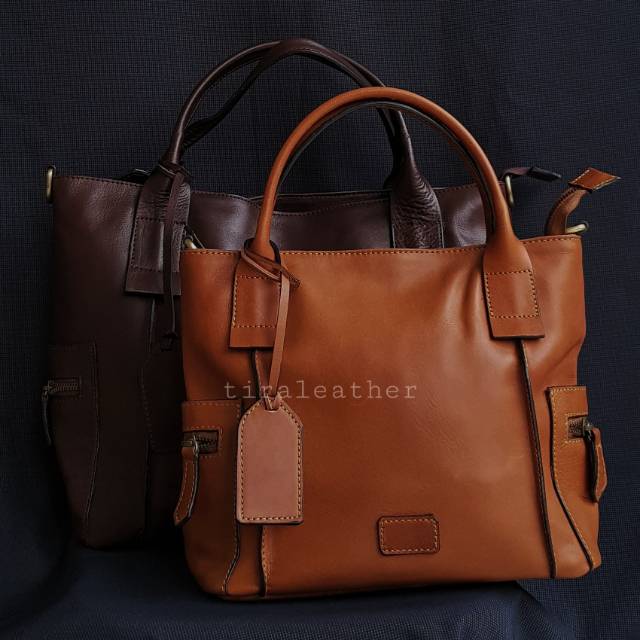 Emerson Satchel Cow Leather