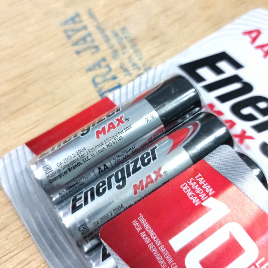 BATRE AA energizer Original isi 6 batre mainan batre jam dinding AA/A2 ORIGINAL ENERGIZER BATRE