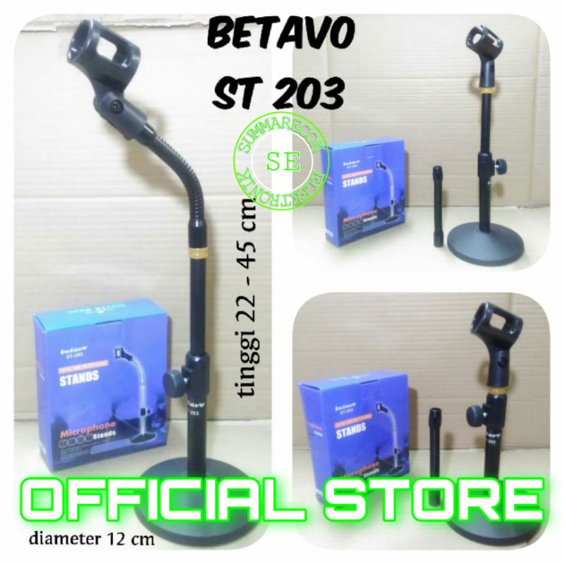 stand mic microphone betavo 203