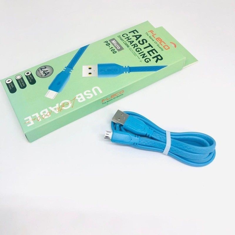 Kabel Data FLECO PD-100 USB MICRO Kabel Charger FLECO MICRO PD100 Kabel Casan FLECO Android Micro