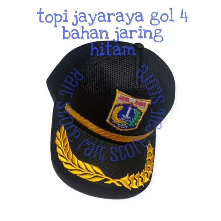 Topi Jayaraya Gol 4 / Topi Pemda Jakarta