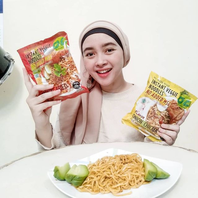 ORGANIC CENTER MIE  INSTAN | VEGGIE NOODLE SEHAT ORGANIK GORENG KARI AYAM BAWANG