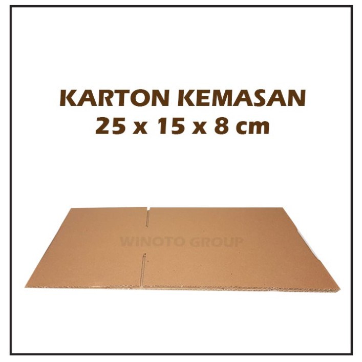 Kardus/Karton Kemasan Box Packing 25 x 15 x 8cm