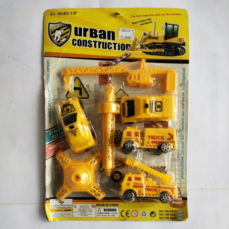 Mainan Mobil set Konstruksi