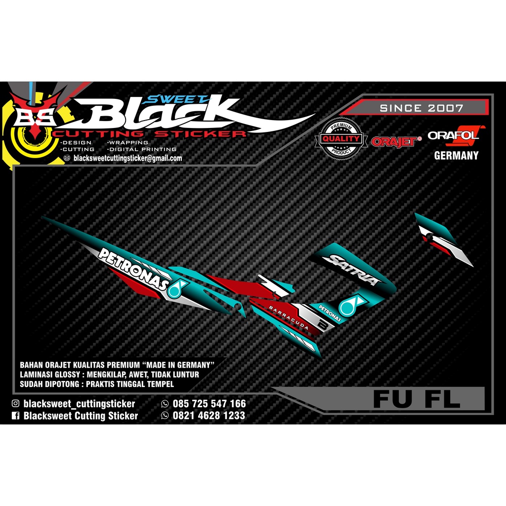 STRIPING FU FL CUSTOM PETRONAS