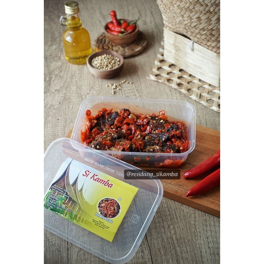 

Dendeng Si Kamba (Asli Minangkabau Daging Lokal Premium - 200 gr, 250 gr, 500 gr dan 1000 gr)