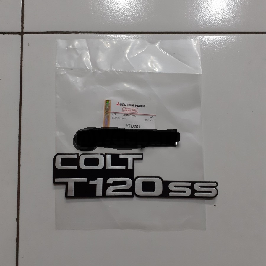 Stiker/sticker/logo EMBLEM COLT T120SS KTB201 asli KTB