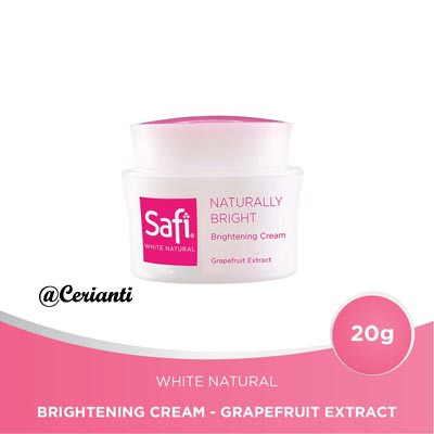 Safi White Natural Brightening Cream Grapefruit 20gr_Cerianti