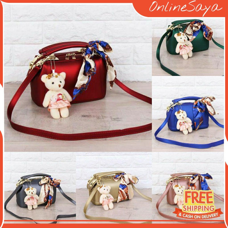 Tas Jelly Doctor Bag 4238 / 80011 Free Syal 0601 + Boneka 020 W3504 0311