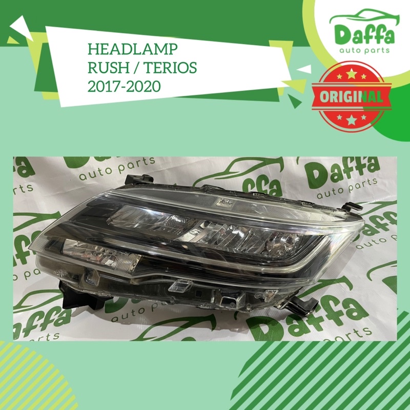 Headlamp Headlight Lampu Depan Utama Mobil Rush Terios 2018 2019 2020 2021 2022 2023 2024 2025 Led O