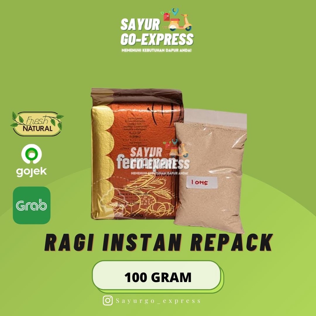 

Ragi Instan Repack 100 gram