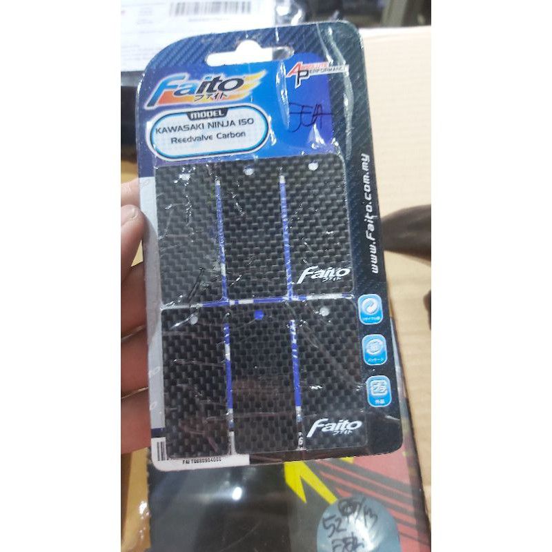 MEMBRAN REEDVALVE CARBON FAITO NINJA 150R NINJA 150RR