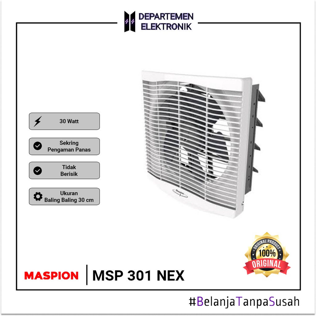 Maspion - Exhaust Fan MV 301 NEX