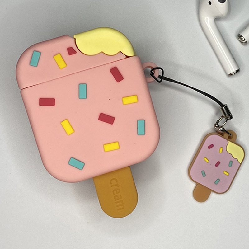 Casing Soft Case Silikon Motif Kartun 3D Untuk Airpods 1 2 Pro i12 i10 i11 i9s inpods 12