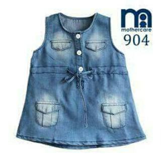 Dress Denim Mothercare dress anak perempuan lucu