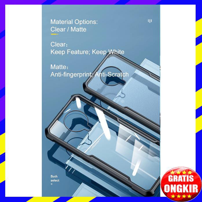 ACC HP IPAKY CASE XIAOMI POCO F2 PRO ORIGINAL ARMOR BUMPER TRANSPARAN CLEAR