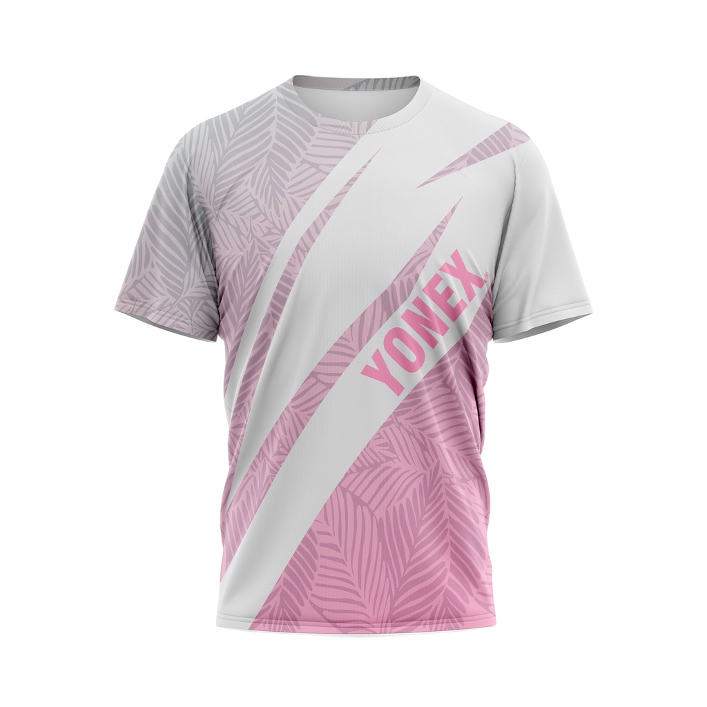 Baju Kaos Jersey Women Badminton O-Neck Free Custom Name + Nomor Full Printing Dewasa Pria 01
