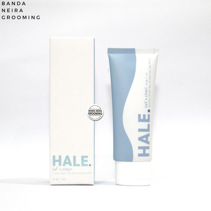 HALE Let's Lets Clay  Charcoal Clay Mask / Masker Wajah