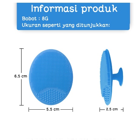 SILIKON PEMBERSIH WAJAH